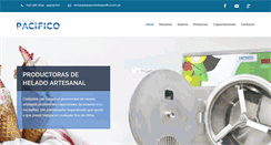 Desktop Screenshot of equipamientopacifico.com.pe